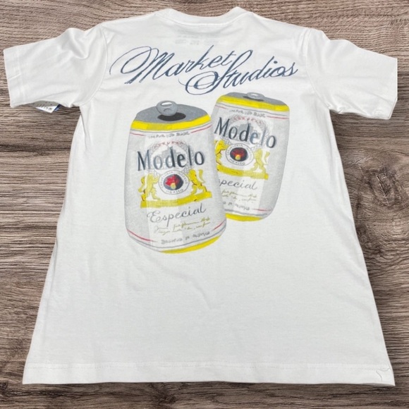 Modelo White Tee with Graphic Print - Picture 5 of 6